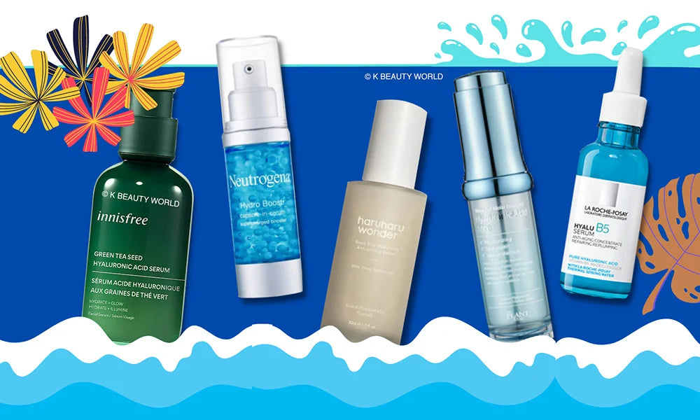 Best (Korean) Hyaluronic Acid Hydrating Serums for Dry Sensitive Skin & Anti-Aging Wrinkles Skincare K Beauty World