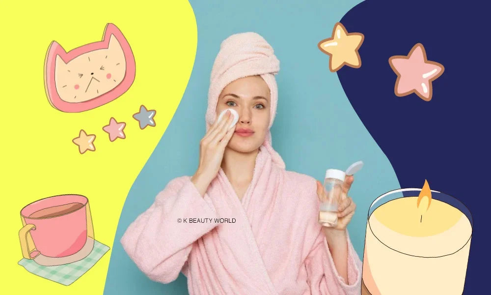 Skincare Tips: How to Control Oily Skin day night time routine best face care products to use AHA BHA Salicylic acid Vitamin C Retinol K Beauty World