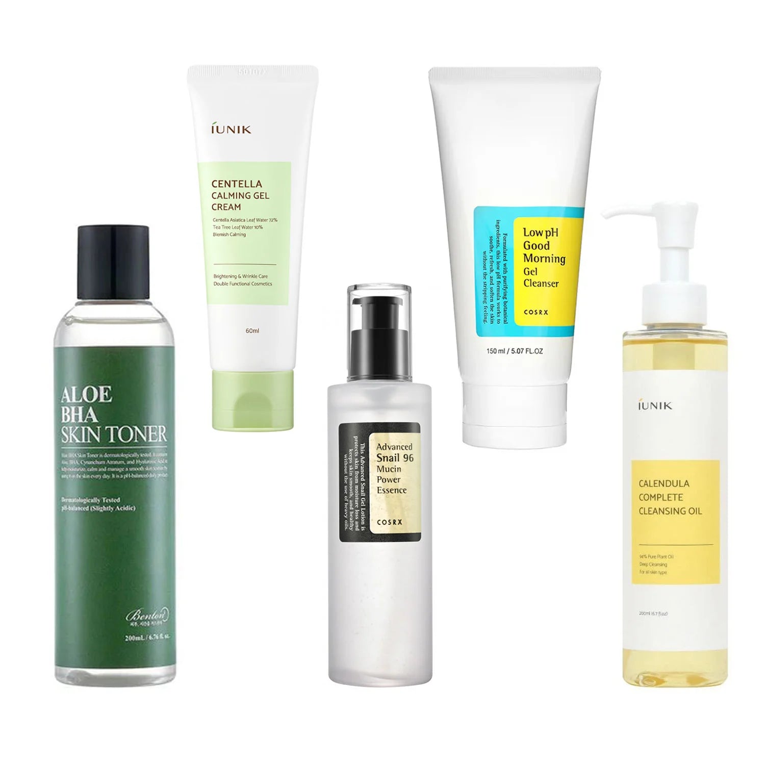 5-Step Korean Skin Care Routine For Oily Skin blackhead acne pimple excess sebum control BHA Cosrx snail mucin pimple moisturizer chemical facial exfoliator K Beauty World