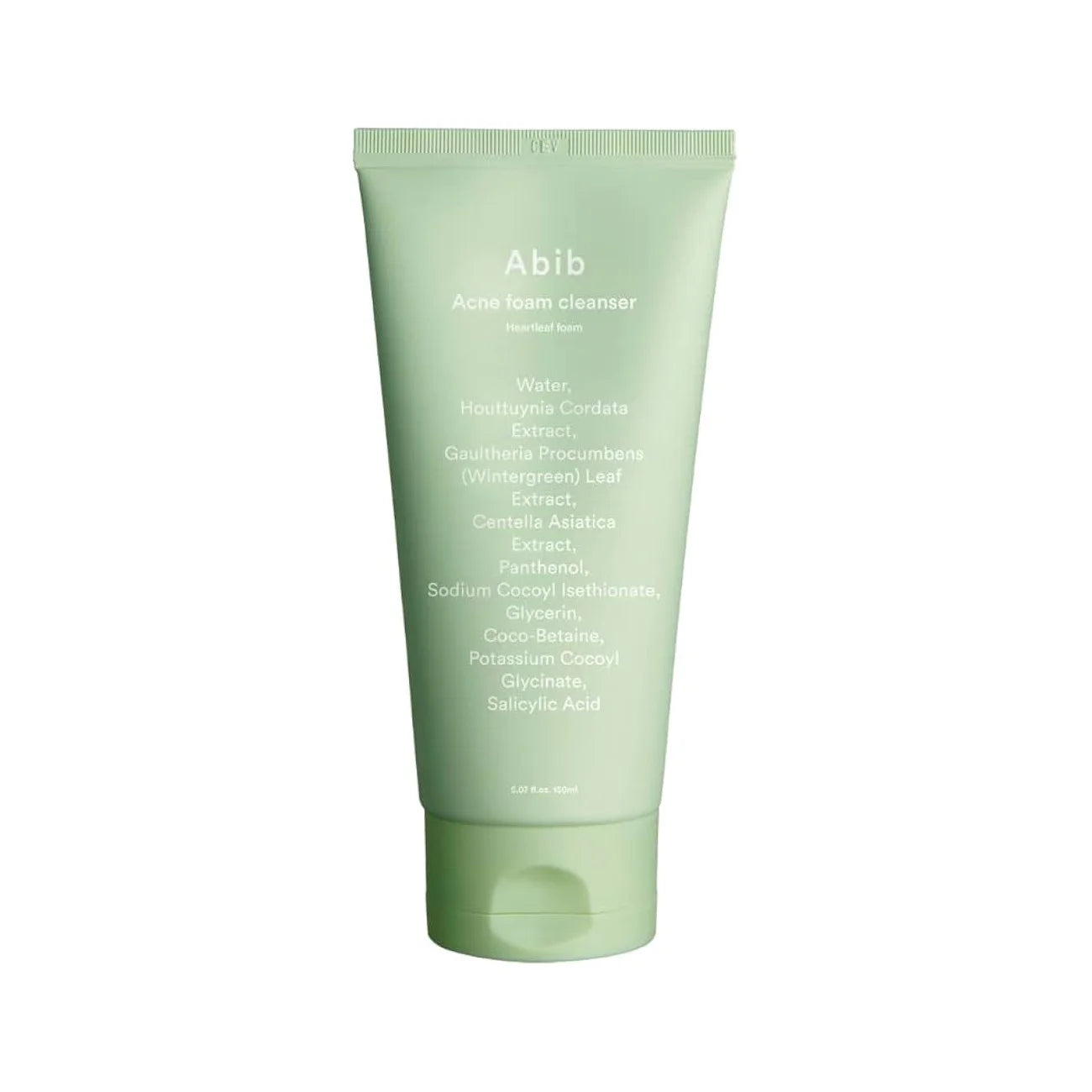 Abib Acne Foam Cleanser Heartleaf Foam best gentle hypoallergenic Korean facial cleanser for sensitive skin pimple oily combination skn hydrating soothing natural skincare redness K Beauty World