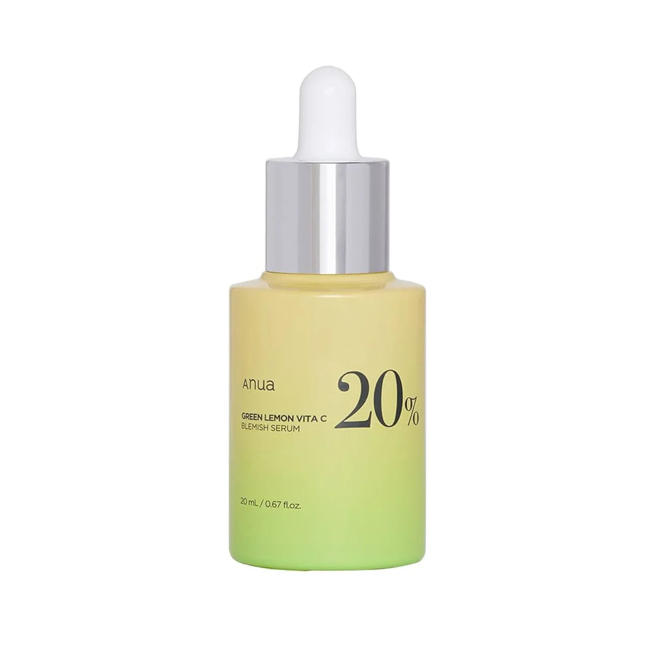 Anua Green Lemon Vitamin C Blemish Serum best brightening hydrating soothing anti-aging Korean skincare dark spots wrinkles fine lines hyperpigmentation K Beauty World