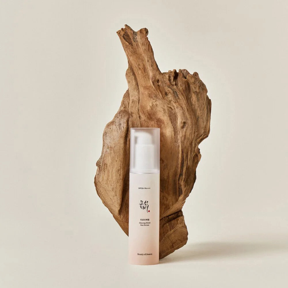 Beauty Of Joseon Ginseng Moist Sun Serum SPF50+/PA++++ Korean skin care anti-aging wrinkles sun protection K Beauty World