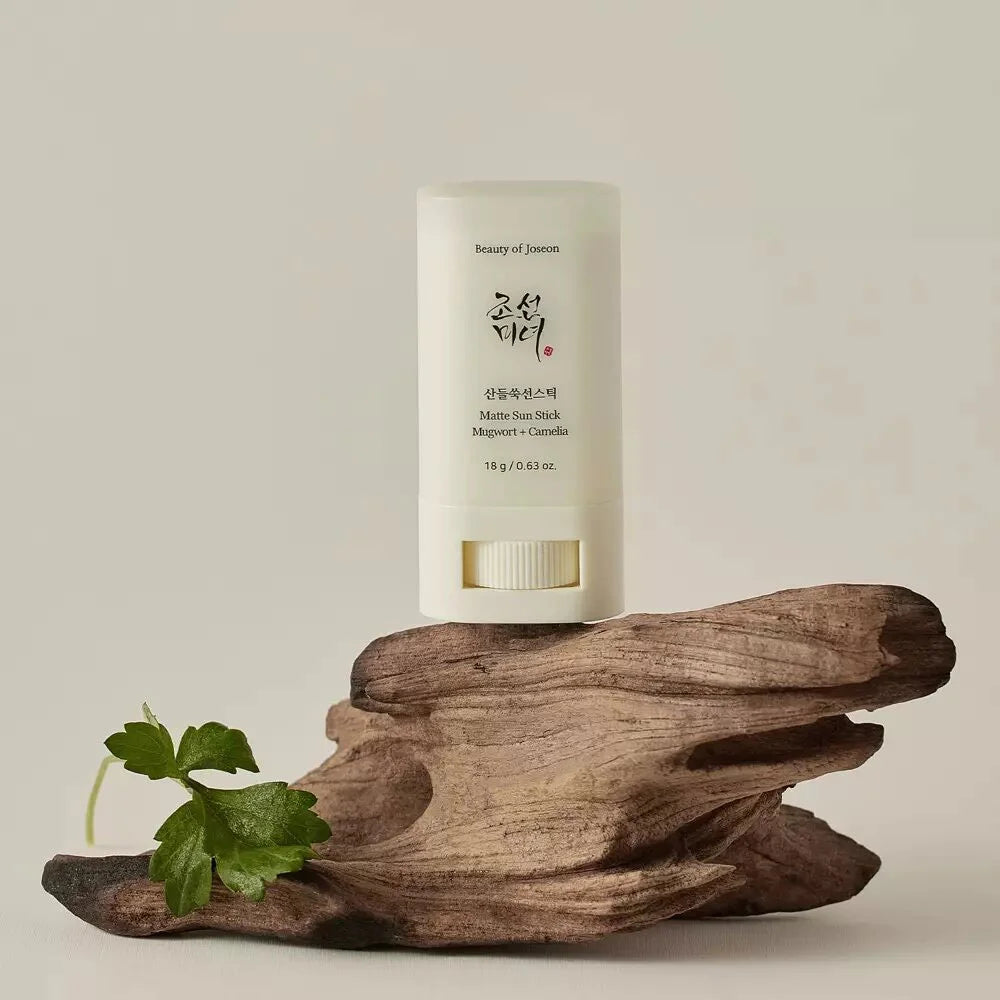Beauty of Joseon Matte Sun Stick : Mugwort+Camelia SPF50 PA++++ best vegan sun cream for oily combination skin K Beauty World