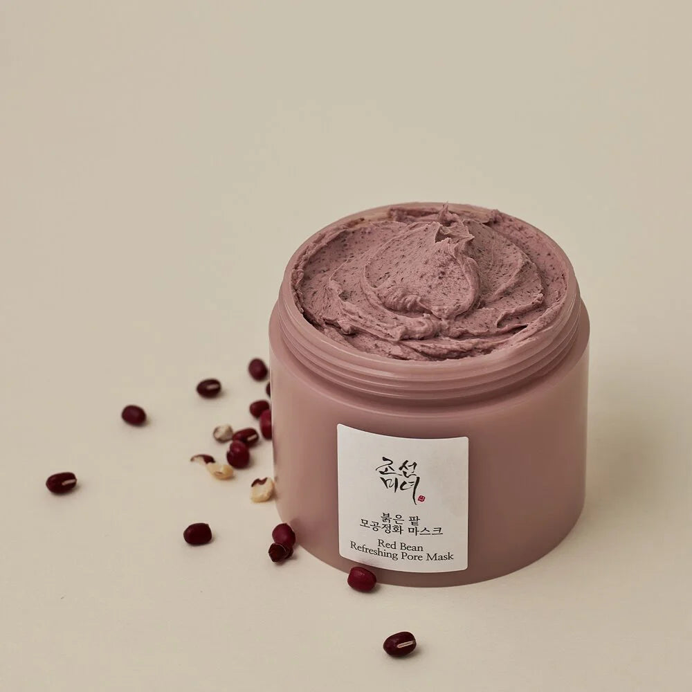 Beauty of Joseon Red Bean Refreshing Pore Mask soothing hydrating purifying detoxing Korean vegan skincare men women all skin types K Beauty World