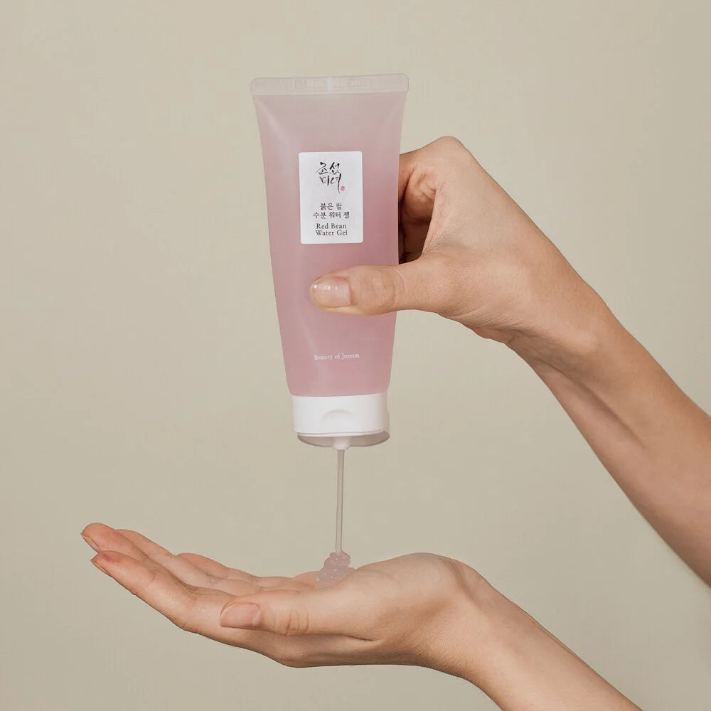 Beauty of Joseon Red Bean Water Gel best Korean skin care moisturizer for oily skin acne pimple blackheads K Beauty World