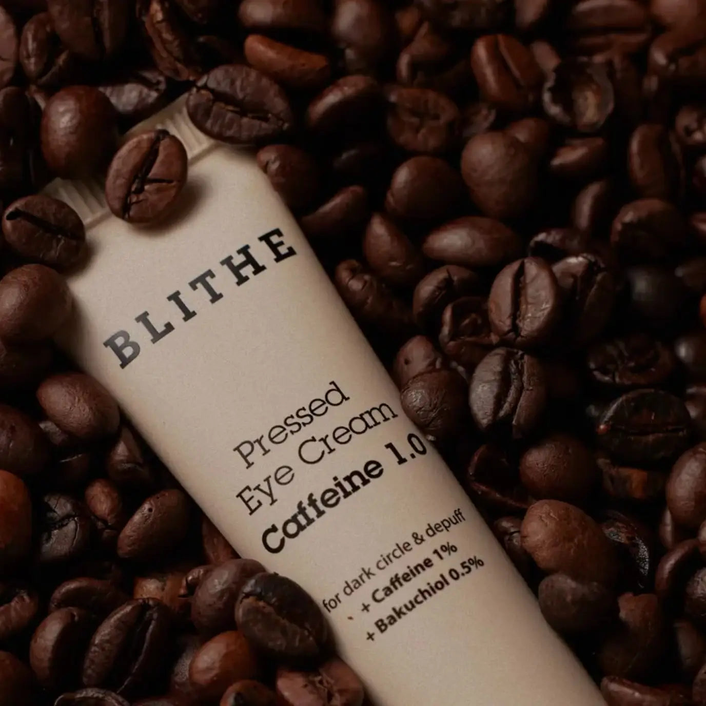 Blithe Pressed Eye Cream Caffeine 0.1 best selling Korean skincare for dry sensitive skin puff eyes dark circles K Beauty World