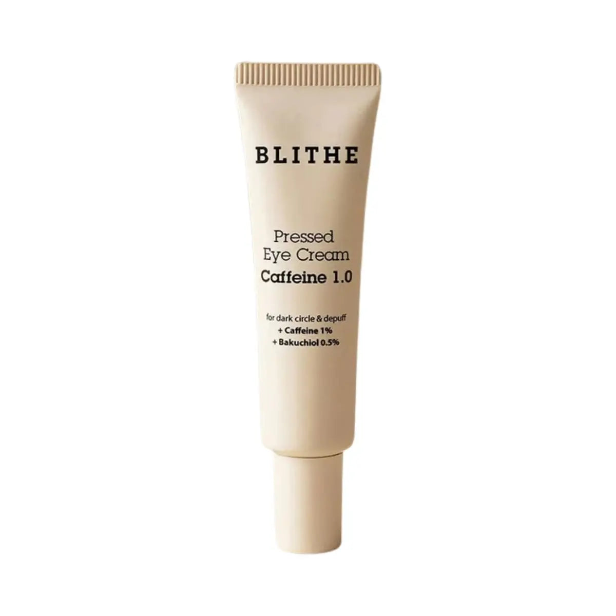 Blithe Pressed Eye Cream Caffeine 0.1 best selling Korean skin care eye care for dark circles K Beauty World