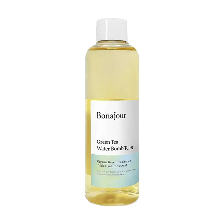 Bonajour Green Tea Water Cream best anti-aging soothing hydrating anti-oxidant rich Korean skincare redness fine lines K Beauty World