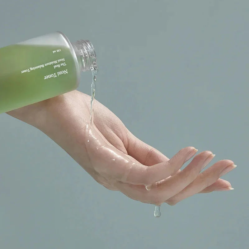 Celimax The Real Noni Moisture Balancing Toner lightweight soothing hydrating rejuvenating natural skincare from Korea K Beauty World