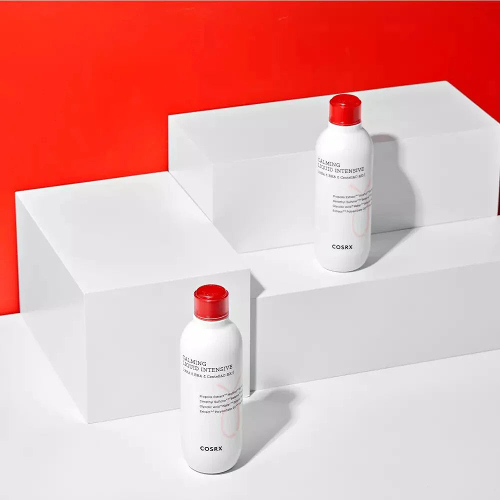 Cosrx AC Collection Calming Liquid Intensive Korean chemical exfoliator for oily acne prone skin pimple blemishes redness irritation K Beauty World