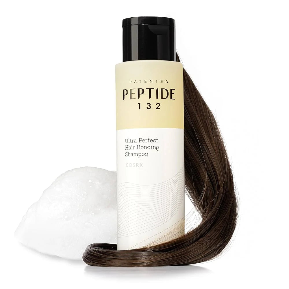 Cosrx Peptide-132 Ultra Perfect Hair Bonding Shampoo Korean haircare damaged hair K Beauty World