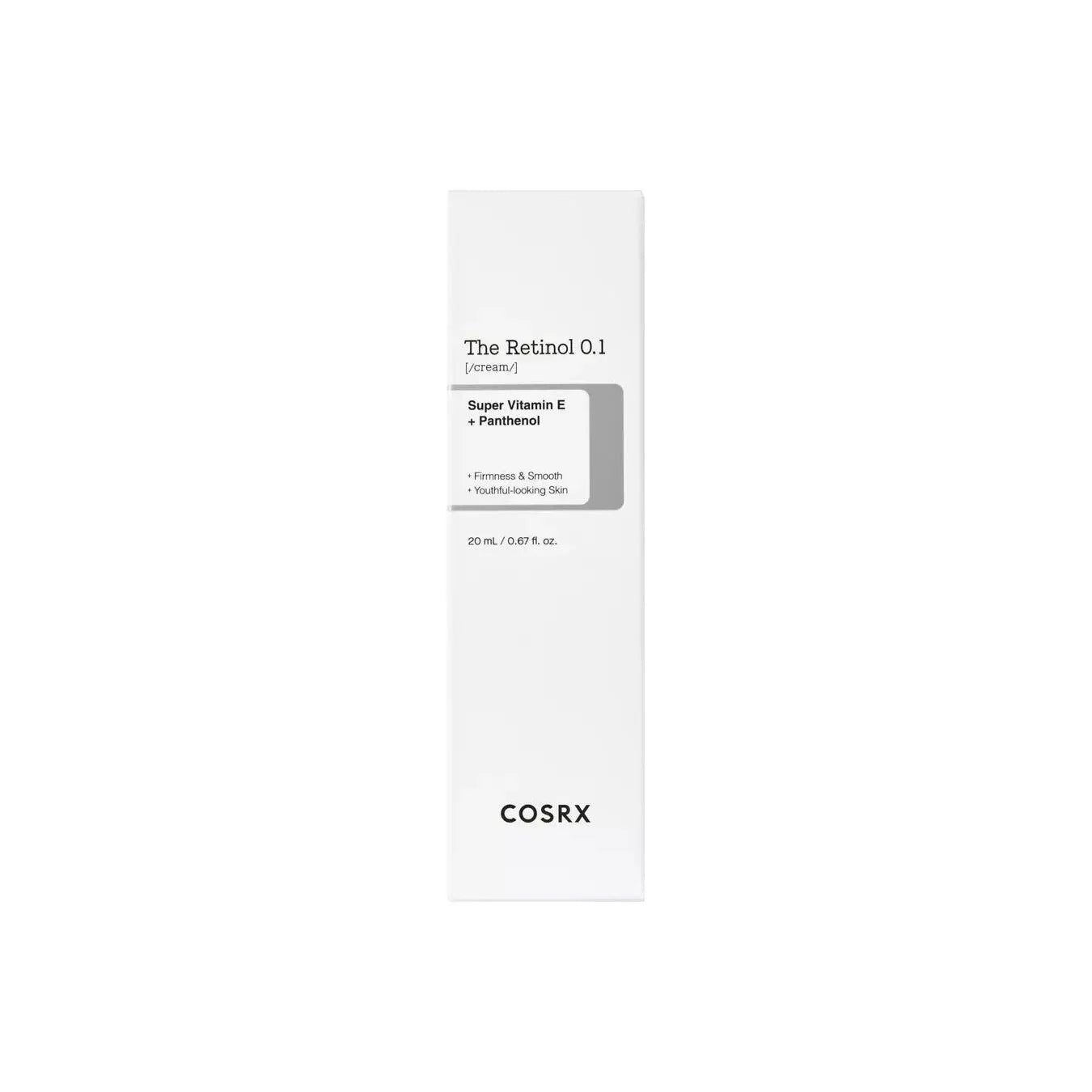 Cosrx The Retinol 0.1 Cream retinol tretinoin alternative for easily irritated sensitive skin gentle anti-aging acne treatment skin care solution K Beauty World