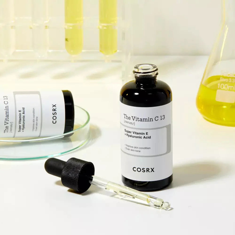 Cosrx The Vitamin C 13 Serum Ascorbic acid hyaluronic acid vitamin E potent anti-aging serum vegan Korean skin care K Beauty World