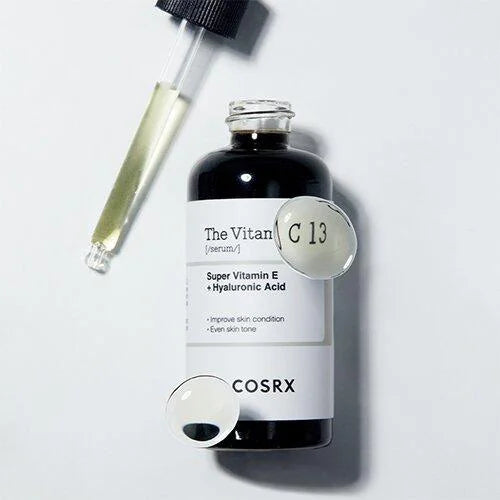 Cosrx The Vitamin C 13 Serum brightening dark spots discoloration rough texture fine lines wrinkles K Beauty World