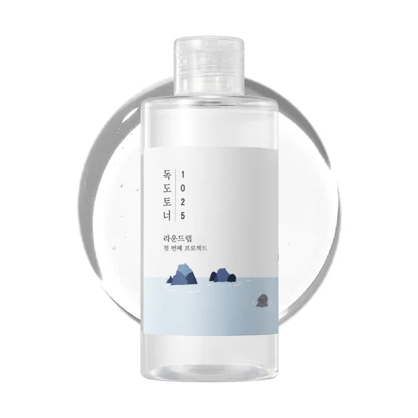 Round Lab 1025 Dokdo Toner best selling hydrating skin care for all skin types dry sensitive oily K Beauty World