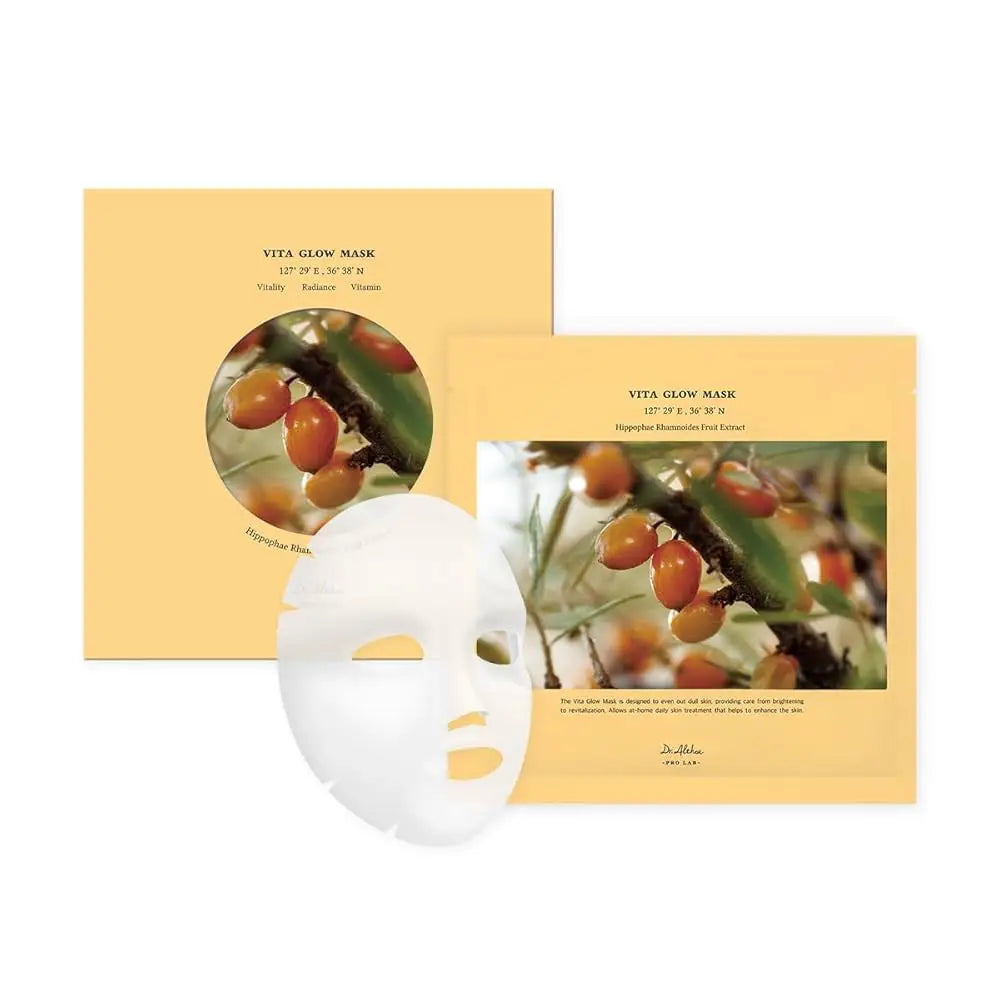Dr. Althea Vita Glow Mask (Set of 4) anti-aging wrinkles dark spots brown dull skin dryness K Beauty World