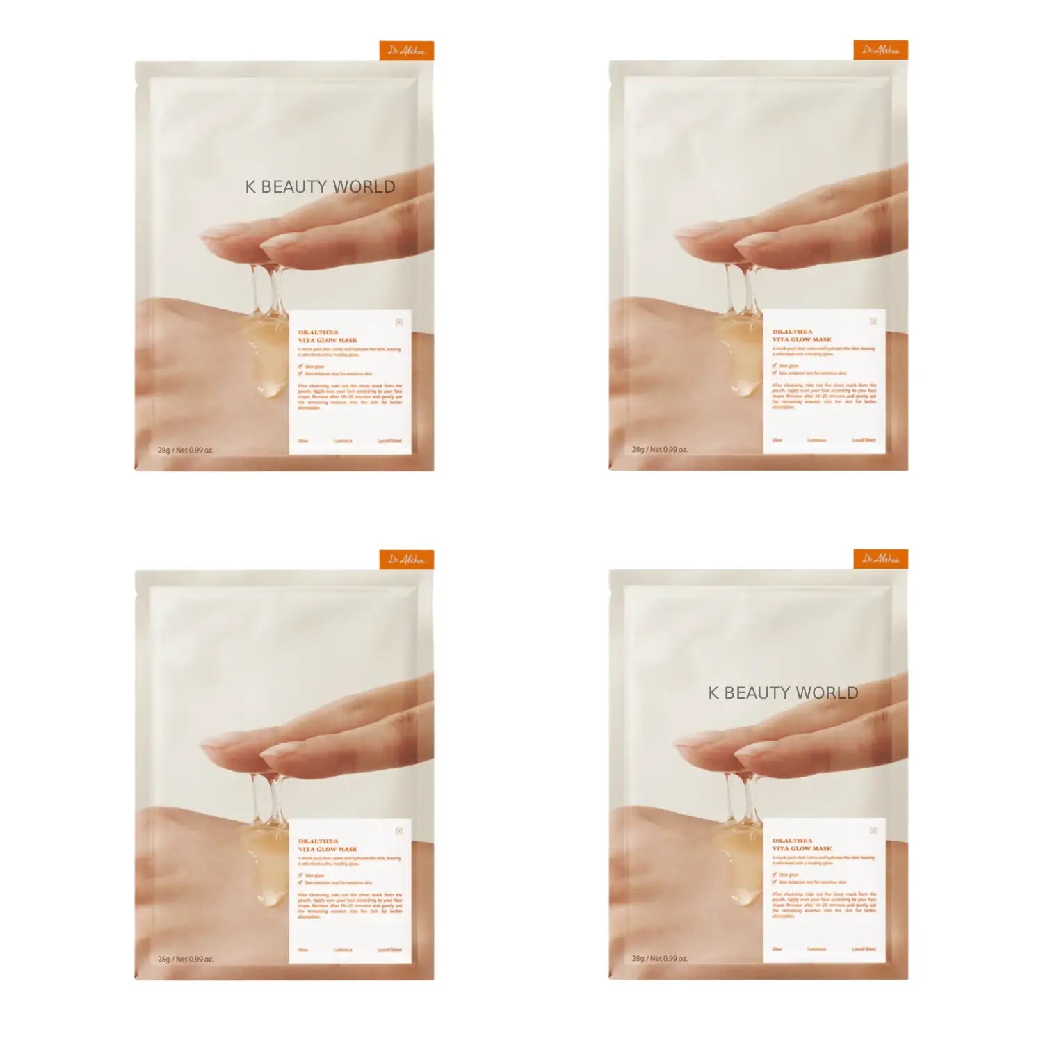 Dr. Althea Vita Glow Mask (Set of 4)