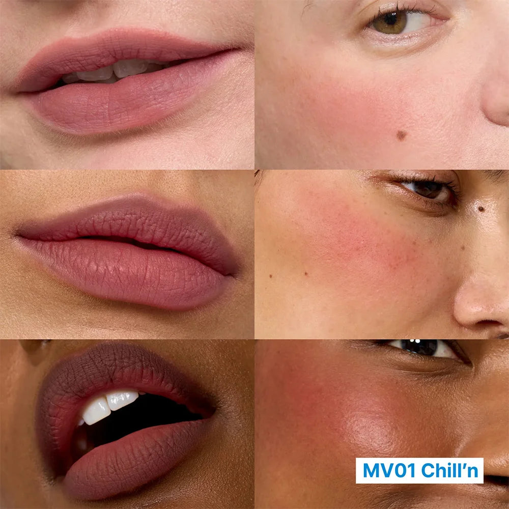 Fwee Lip & Cheek Blurry Pudding Pot MV01 Chill'n Korean cosmetics K Beauty World