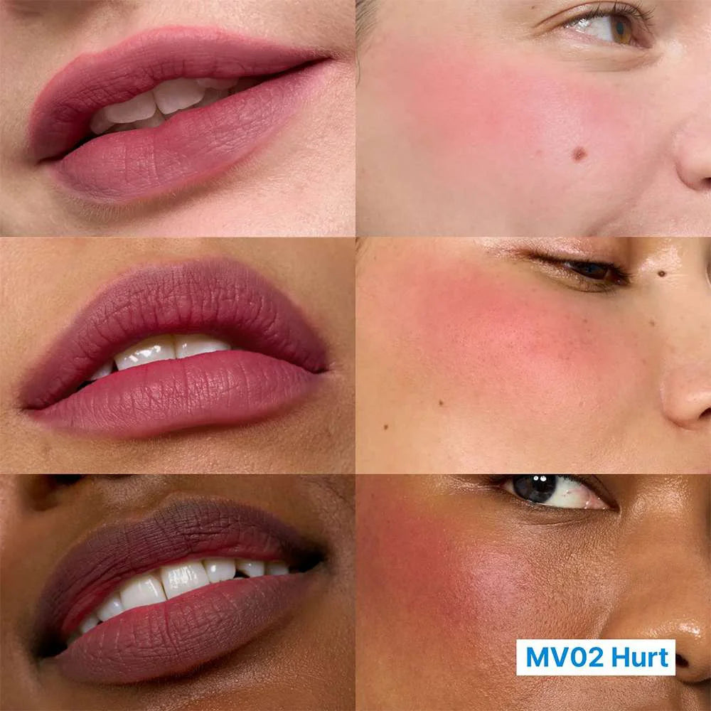 Fwee Lip & Cheek Blurry Pudding Pot MV02 Hurt purple lip tint stain K Beauty World
