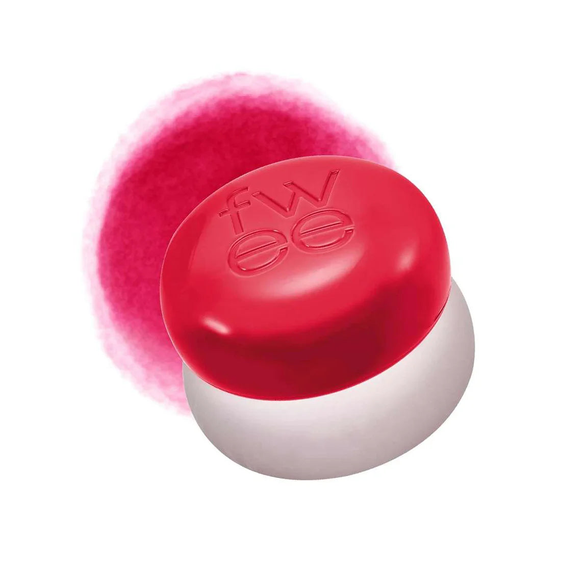 Fwee Lip & Cheek Blurry Pudding Pot RD02 Mule Korean red lip tint stain tinted balm K Beauty World