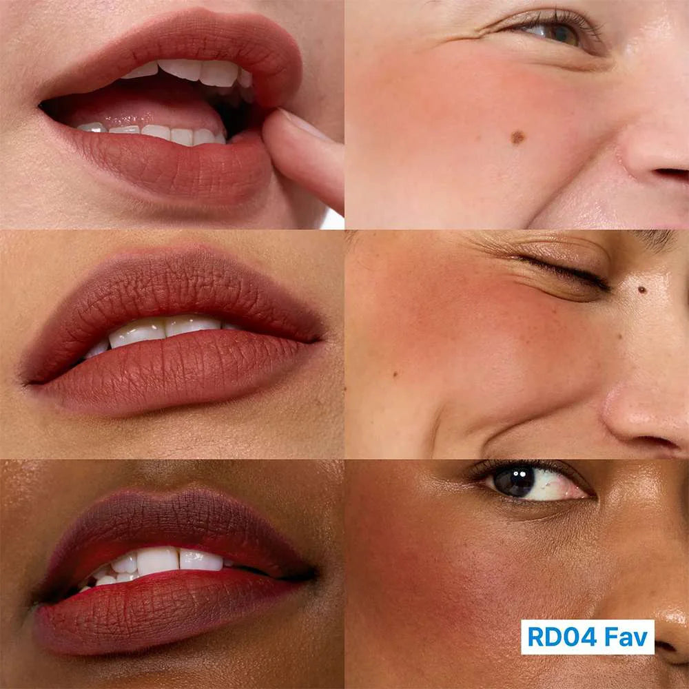 Fwee Lip & Cheek Blurry Pudding Pot RD04 Fav Korean cosmetics makeup kpop style K Beauty World