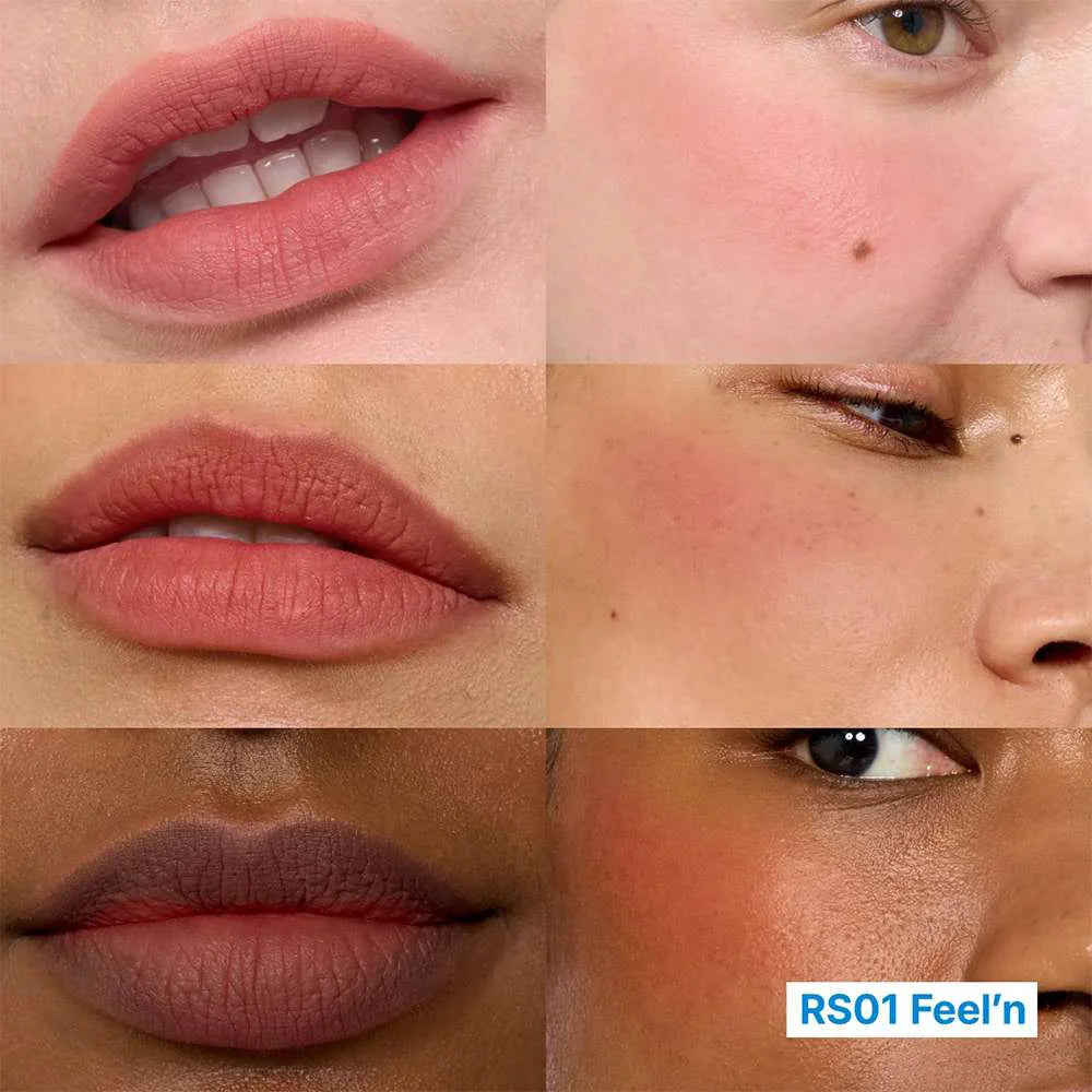Fwee Lip & Cheek Blurry Pudding Pot RS01 Feel'n MLBB makeup Korean cosmetics K Beauty World