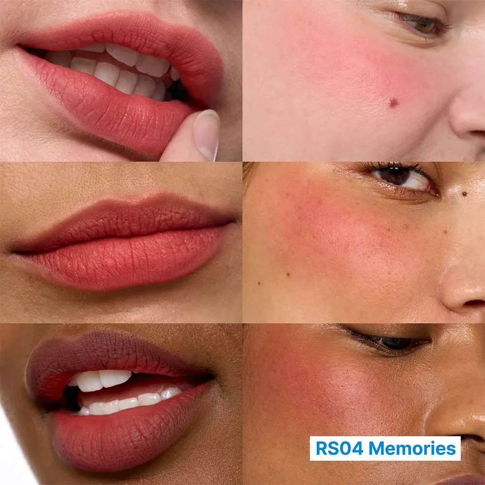 Fwee Lip & Cheek Blurry Pudding Pot RS04 Memories Kpop idol rose lip tint balm K Beauty World