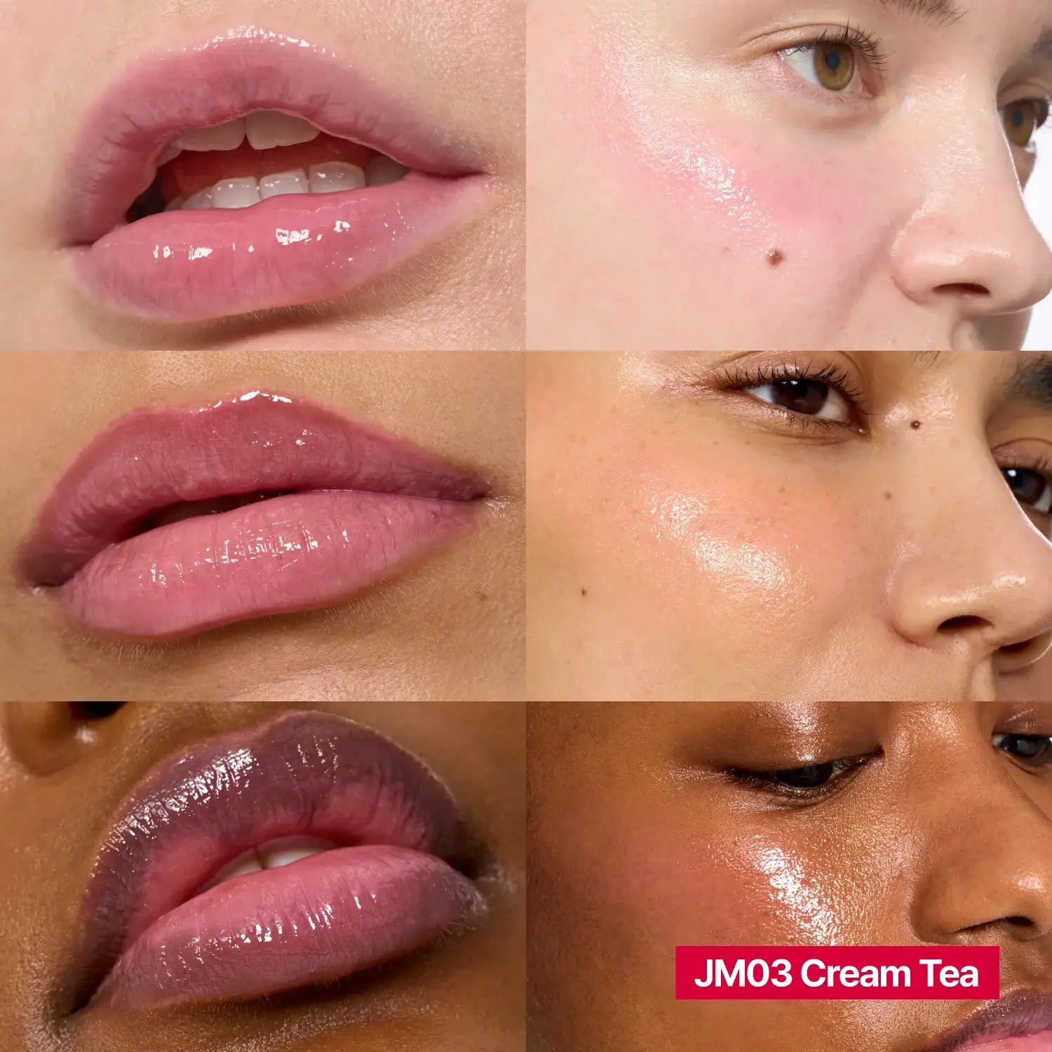 Fwee Lip & Cheek Glowy Jelly Pot JM03 Cream Tea MLBB korea makeup lip gloss tinted blush K Beauty World