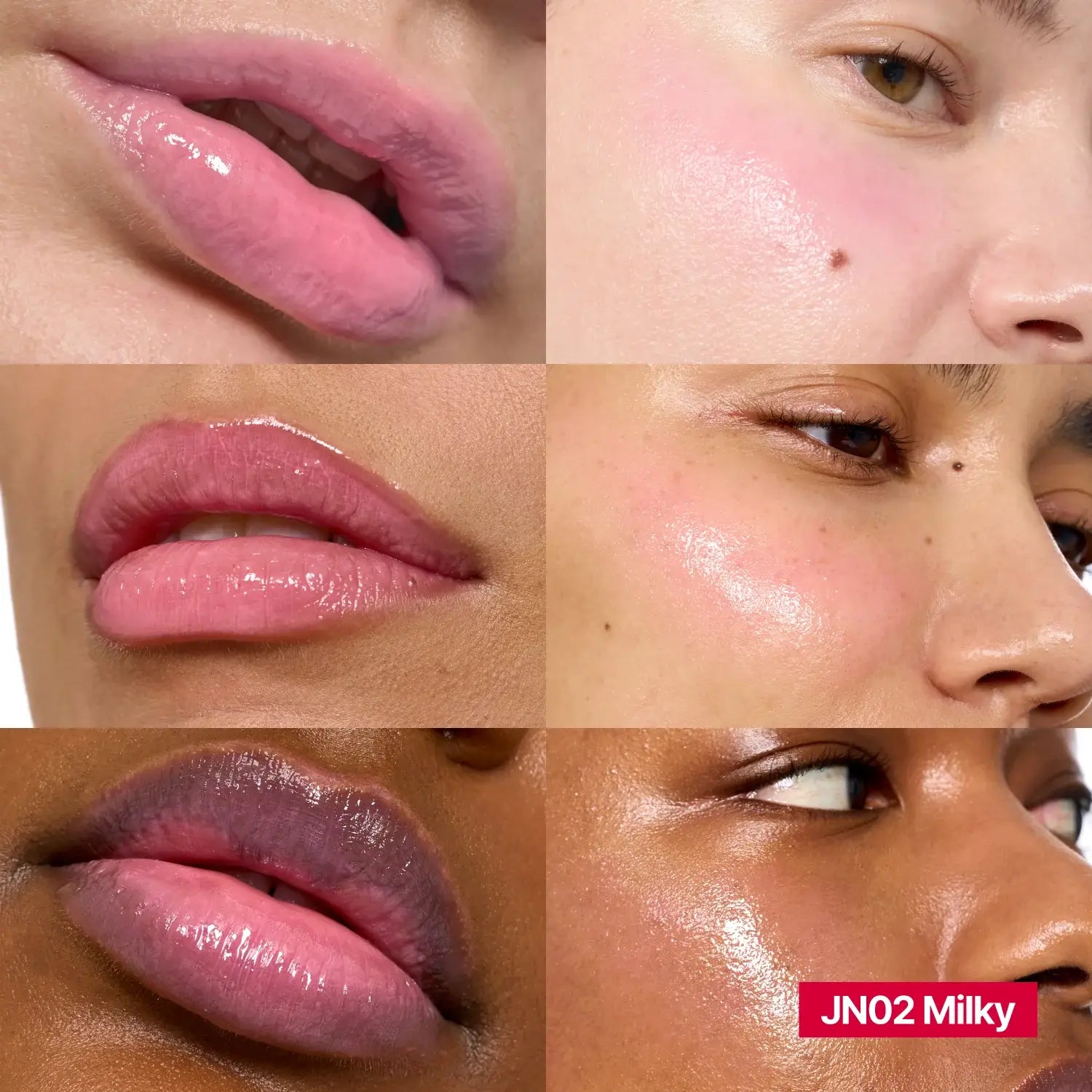 Fwee Lip & Cheek Glowy Jelly Pot JN02 Milky MLBB best soft glowing natural Korean makeup K Beauty World