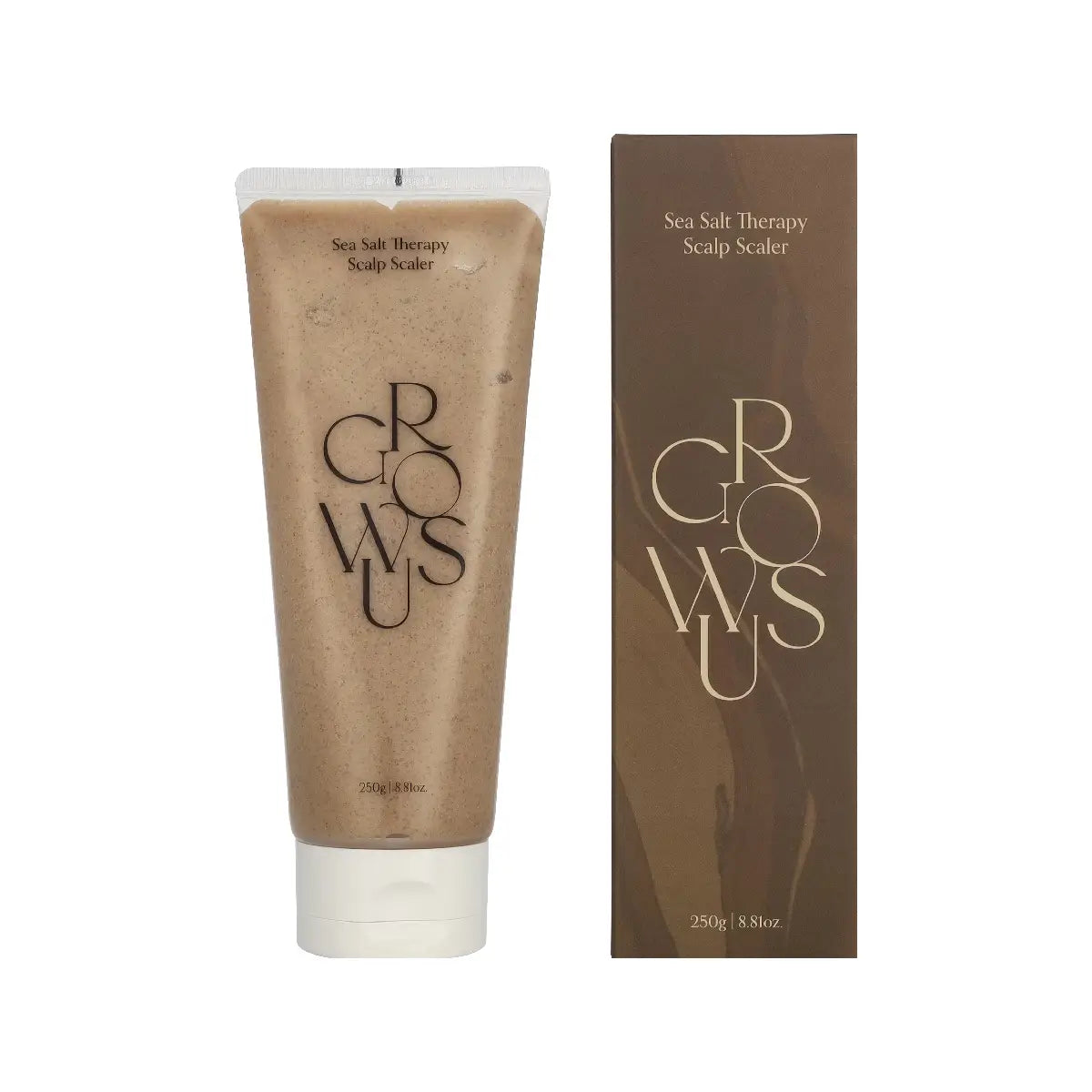 GROWUS Sea Salt Therapy Scalp Scaler Purifying Scalp Treatment with Sea Salt Complex detox oily hair Korean hair care K Beauty World