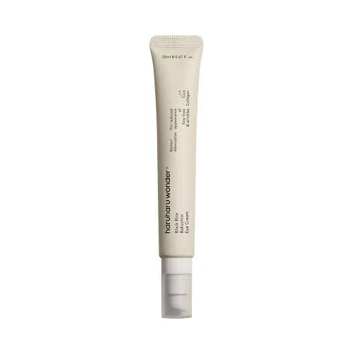 Haruharu Wonder Black Rice Bakuchiol Eye Cream retinol alternative Korean skincare for wrinkles fine lines eye bags dark circles K Beauty World
