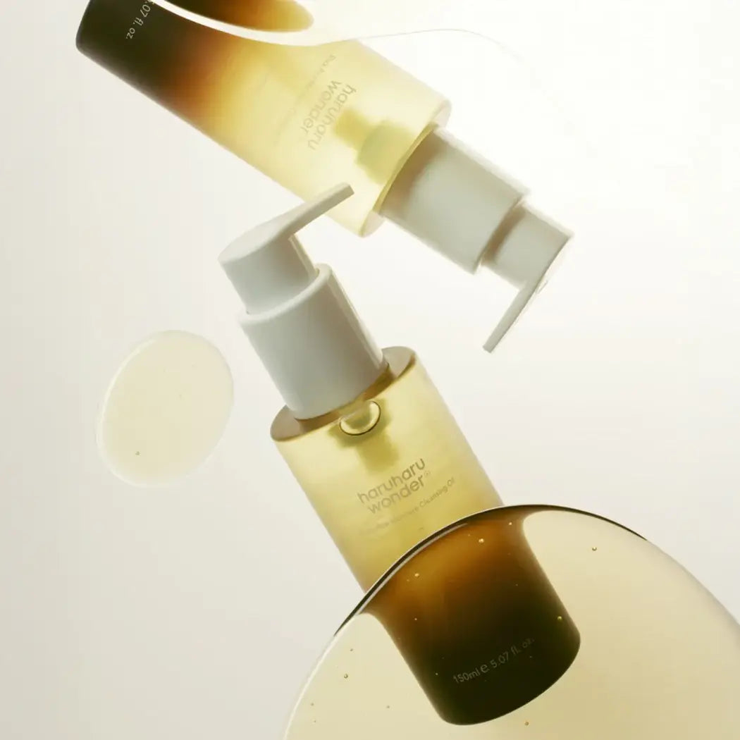 Haruharu Wonder Black Rice Moisture Cleansing Oil Unscented best Korean skincare makeup remover natural cosmetics K Beauty World