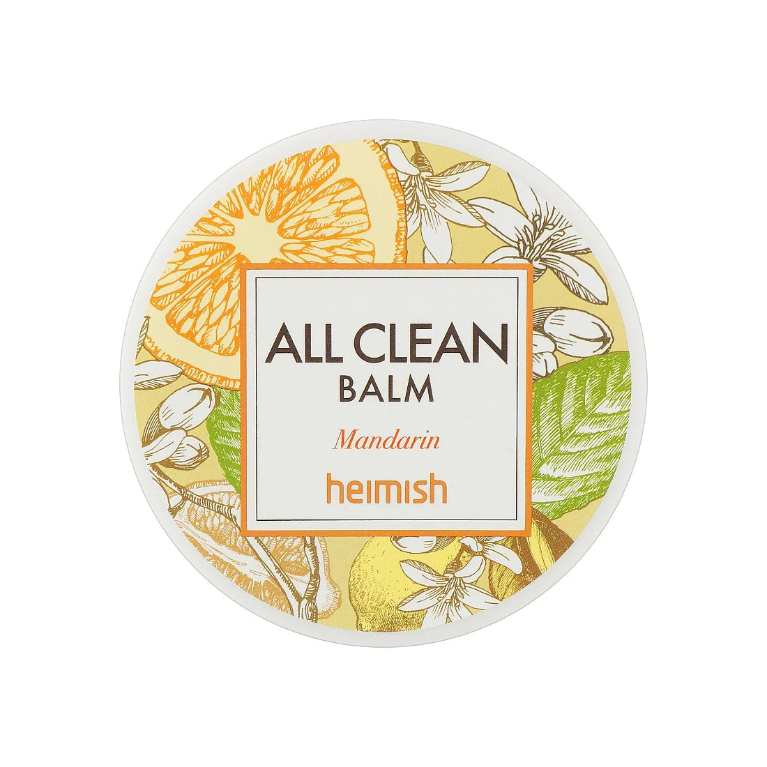Heimish All Clean Balm Mandarin best selling Korean makeup remover cleansing oil for double cleanse K Beauty World