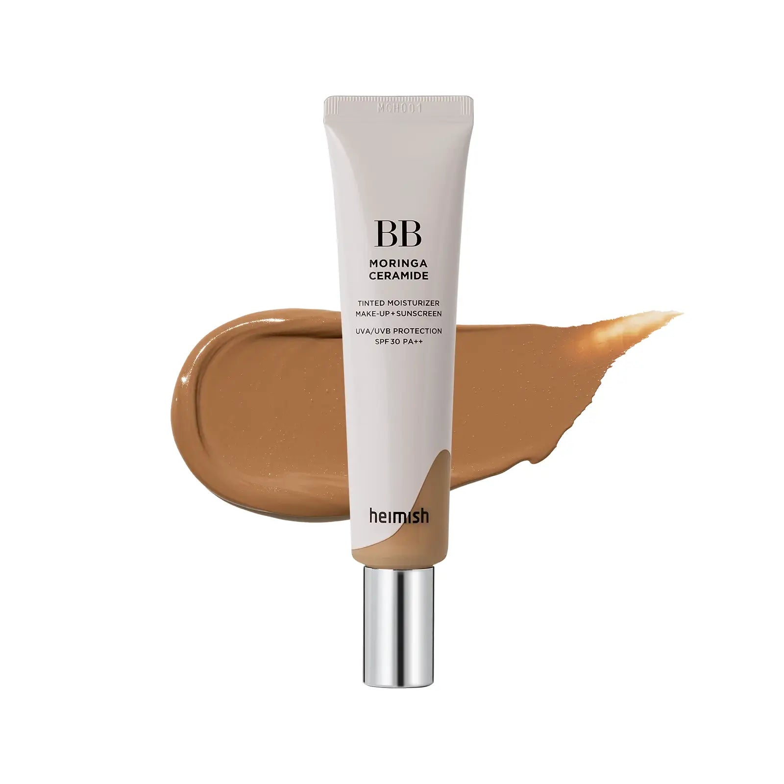Heimish Moringa Ceramide BB Cream SPF 30 PA++ 28 Tan dark skin tone light foundation cosmetics from south Korea K Beauty World