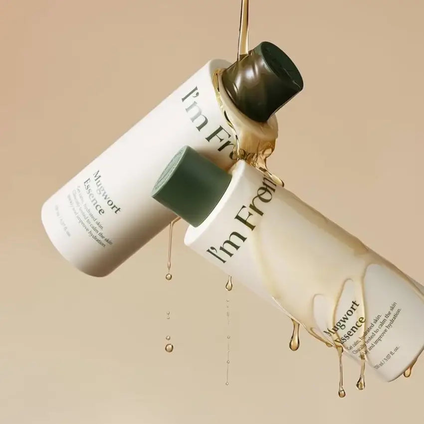 I'm From Mugwort Essence lightweight hydrating soothing calming Korean skin care K Beauty World