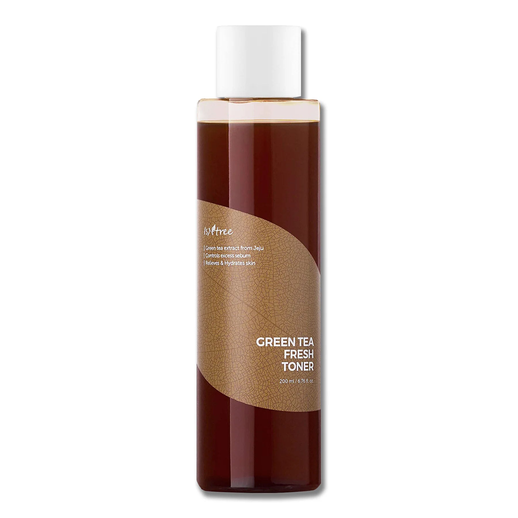 Isntree Green Tea Fresh Toner for sensitive dry skin anti-aging wrinkles fine lines soothing hydrating gentle natural cosmetics - K Beauty World