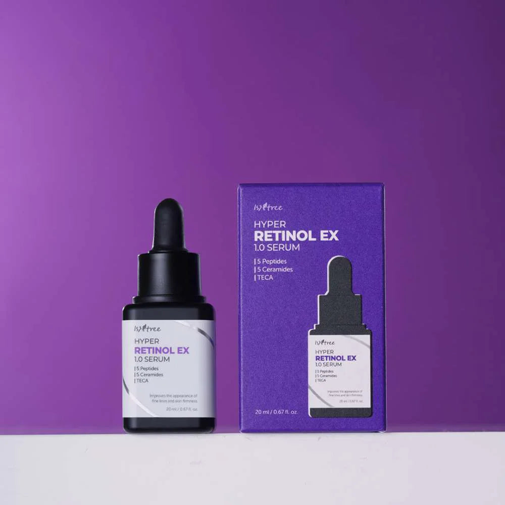 Isntree Hyper Retinol EX 1.0 Serum night time korean skin care routine K Beauty World