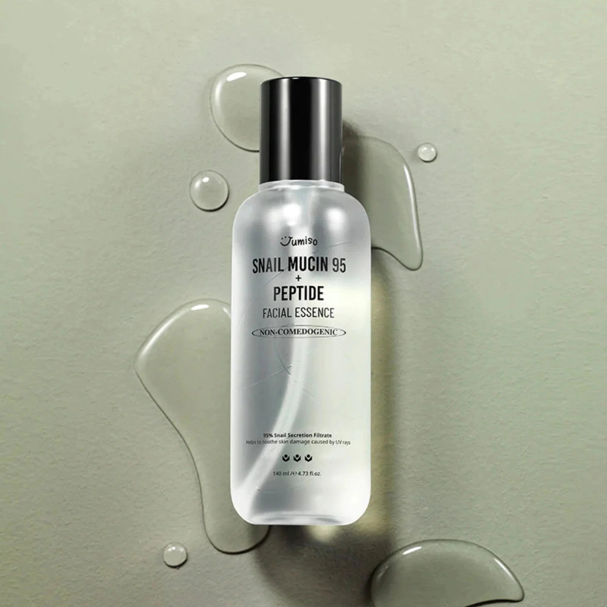Jumiso Snail Mucin 95 + Peptide Facial Essence anti-aging fine lines wrinkles dark spots K Beauty World
