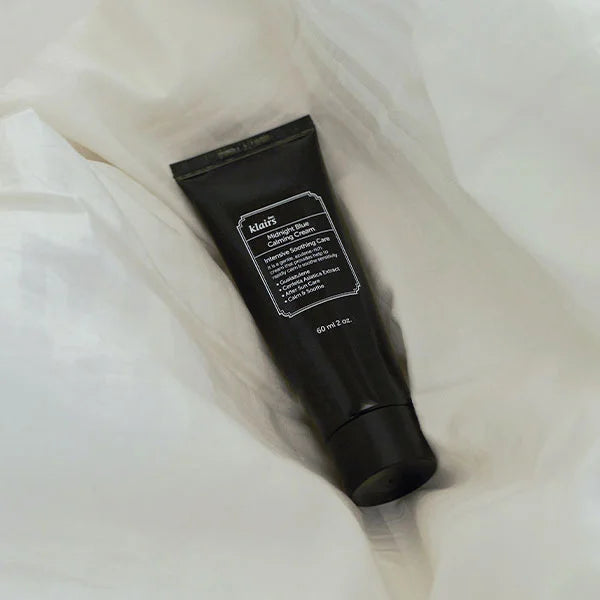 Klairs Midnight Blue Calming Cream best Korean soothing moisturizer for men women sensitive skin concerns K Beauty World 