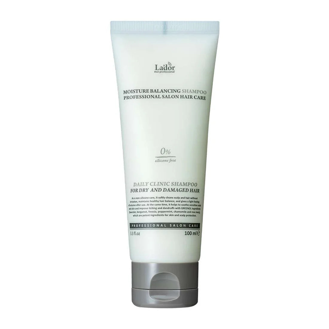 Lador Moisture Balancing Shampoo 100ml Korean hair care for dry sensitive oily combination skin K Beauty World