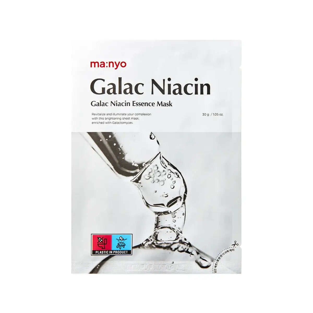 Manyo Galac Niacin Essence Mask hydrating brightening revitalizing face mask from south Korea K Beauty World