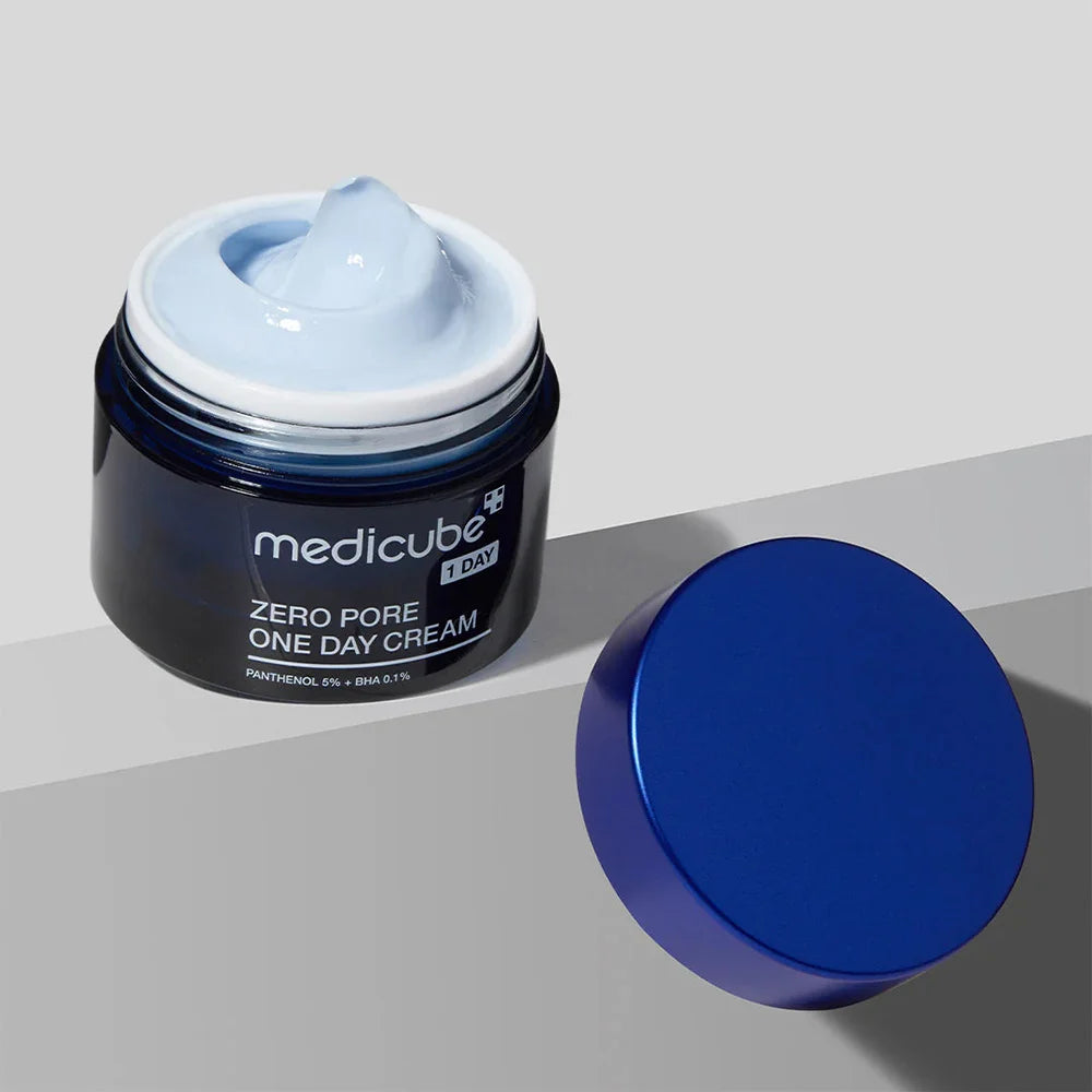 Medicube Zero Pore One Day Cream acne oily skin redness K Beauty World