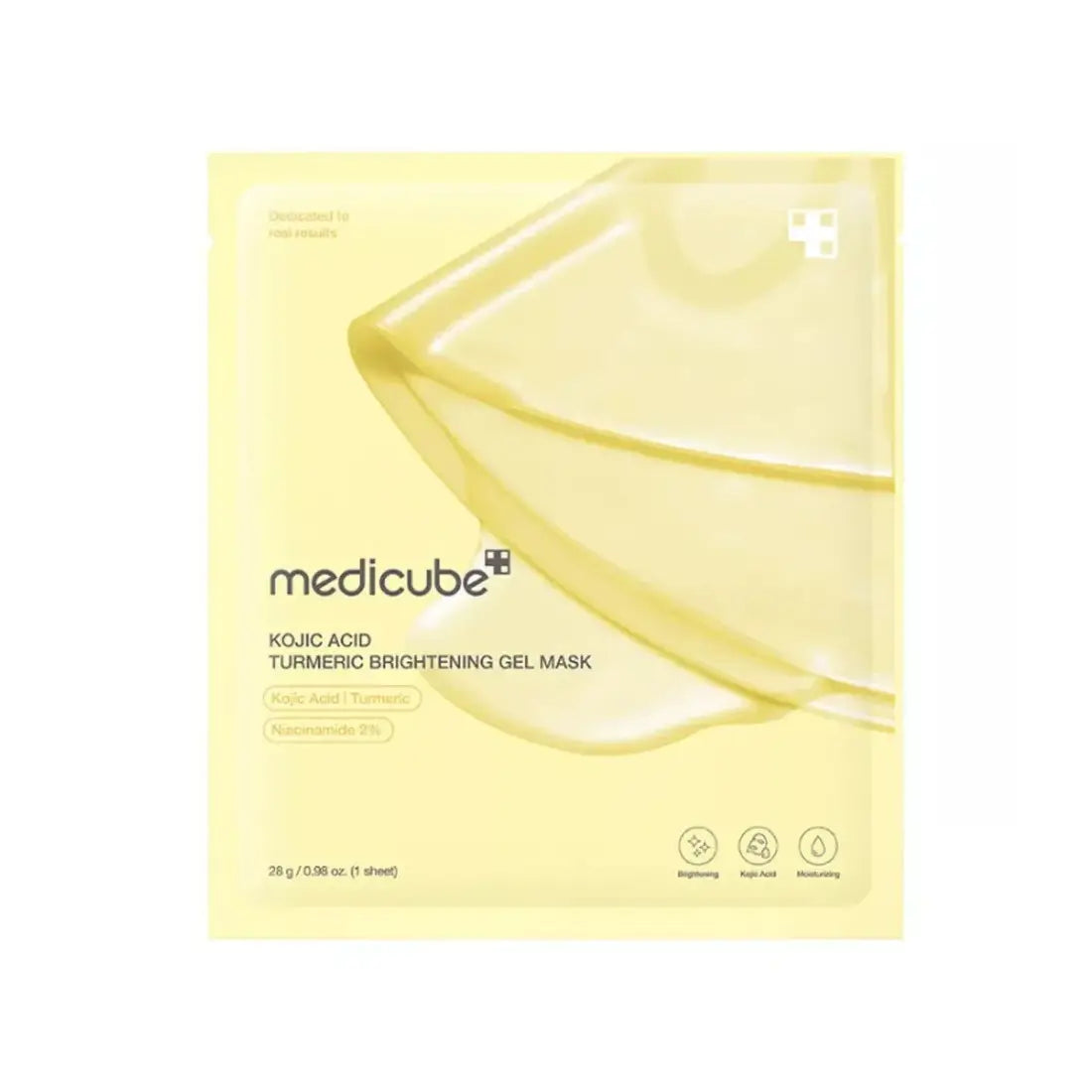 Medicube Kojic Acid Turmeric Brightening Gel Mask Korean skincare best seller K Beauty World