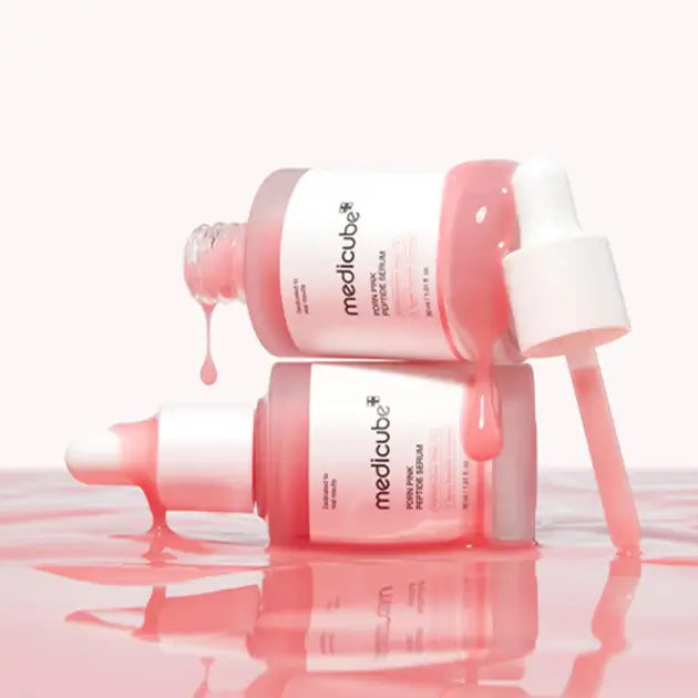 Medicube PDRN Pink Peptide Serum south Korea Kpop idol flawless skin care product K Beauty World