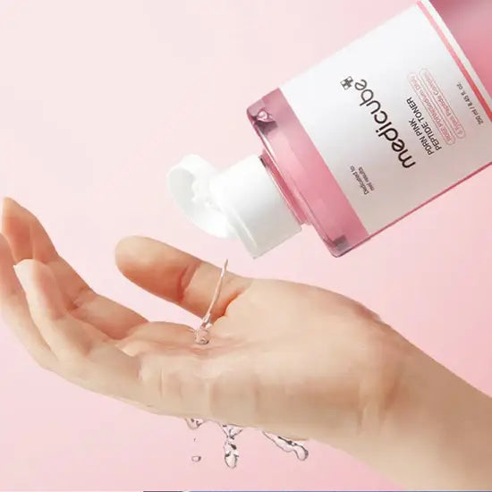 Medicube PDRN Pink Cica Soothing Toner best selling Korean skin care for all skin types K Beauty World
