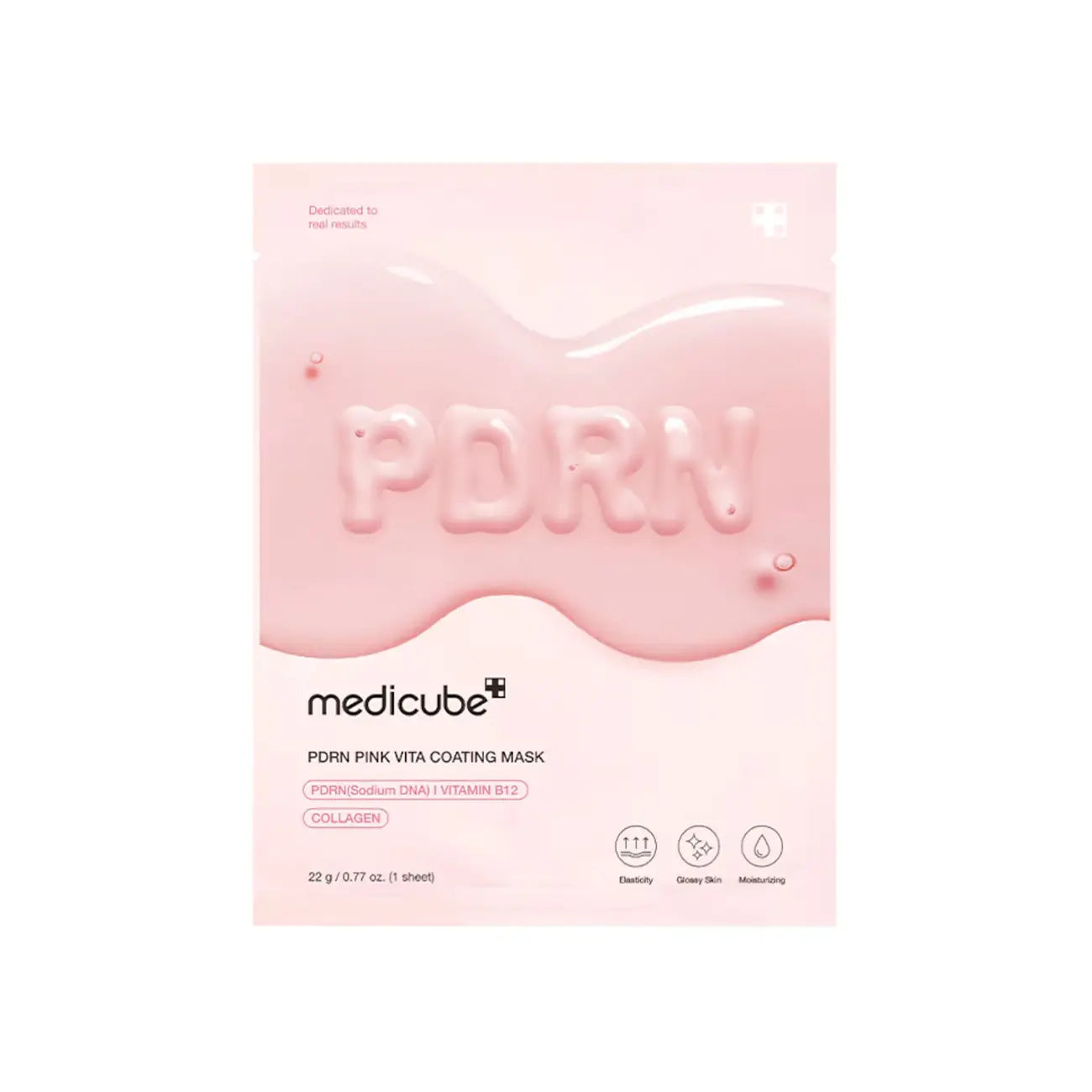 Medicube PDRN Pink Vita Coating Mask collagen anti-aging fine lines wrinkles hydration K Beauty World