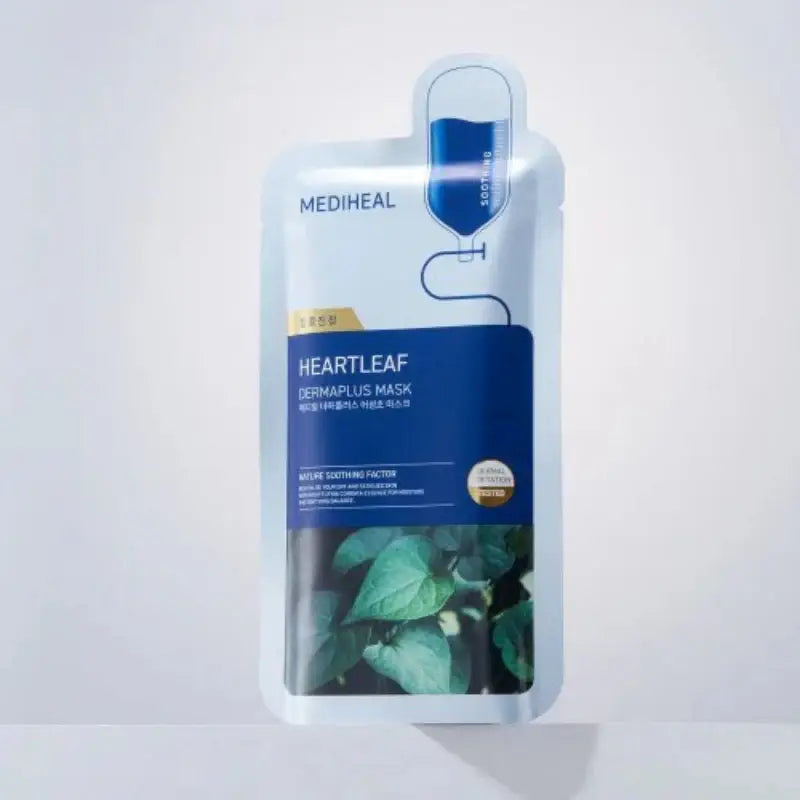 Mediheal Dermaplus Heartleaf Mask top selling Korean skin care face mask for dry sensitive irritated skin LHA sebum control acne K Beauty World