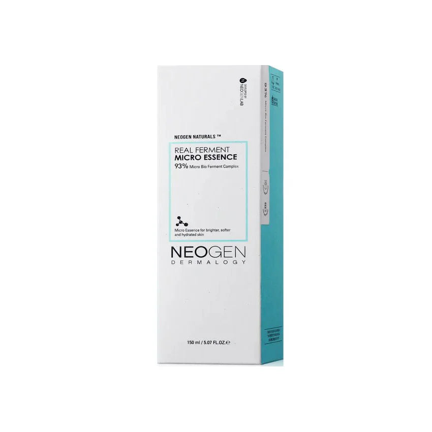 Neogen Real Ferment Micro Essence how to get skin brightening dark spots dull uneven skin dry dehydrated skin gentle Asian products K Beauty World