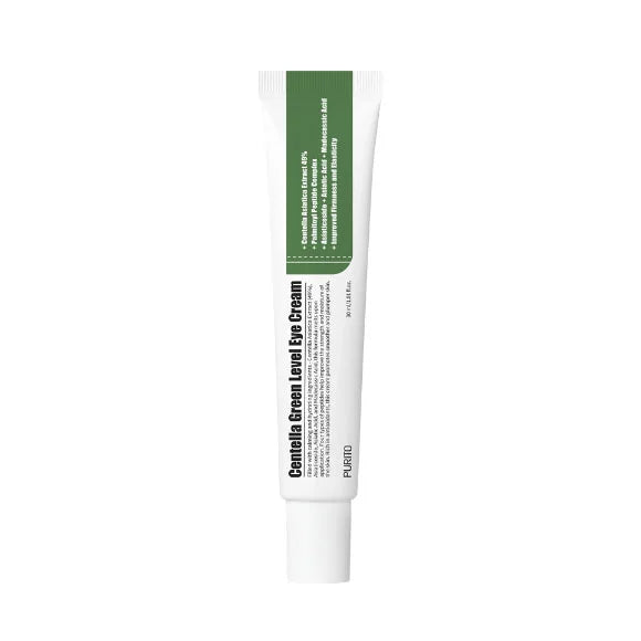 Purito Centella Green Level Eye Cream for dark circles fine line wrinkles moisturizer for dry sensitive skin types K Beauty World