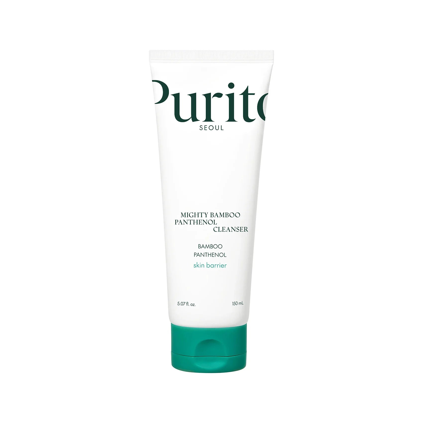 Purito Seoul Mighty Bamboo Panthenol Cleanser best selling Korean skin care hydrating face wash K Beauty World
